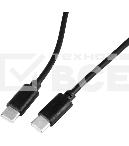 Кабель KingPrice KP-USBCC-3A-1.5m USB Type-C (m)-USB Type-C (m) 1.5м черный