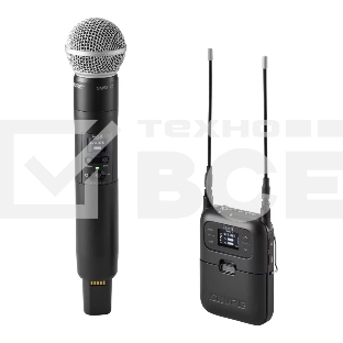 Ручной передатчик SHURE [SLXD2/SM58=-L56] с капсюлем SM58. Частота 650 - 694 MHz