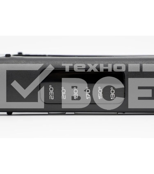 Выпрямитель для волос GA.MA CP14 LED 4D TITANIO - SY (GI2511) 40 Вт, 130 -230 °С (6 уровней), чёрный