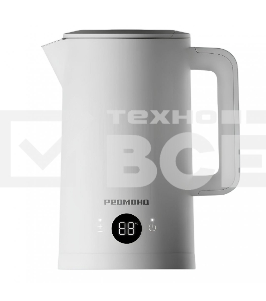 Чайник электрический Redmond KM-245, 1.7л, 2200Вт, белый