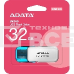 Флеш диск 32GB ADATA UV240, USB 2.0, Белый, фото2