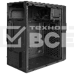 Компьютерный корпус Minitower ExeGate BAA-105-01-UNS450 (mATX, БП UNS450 с вент. 12см, 2*USB, аудио, черный), фото2