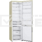 Холодильник LG GA-B509CEWL бежевый двухкамерный 277/107л морозилка снизу, No Frost, фото12