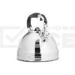 Чайник для плиты LR00-67 LARA (зеркальный) 3.0 л, индукционное капсулированное дно, свисток с кноп. механизмом, фото4