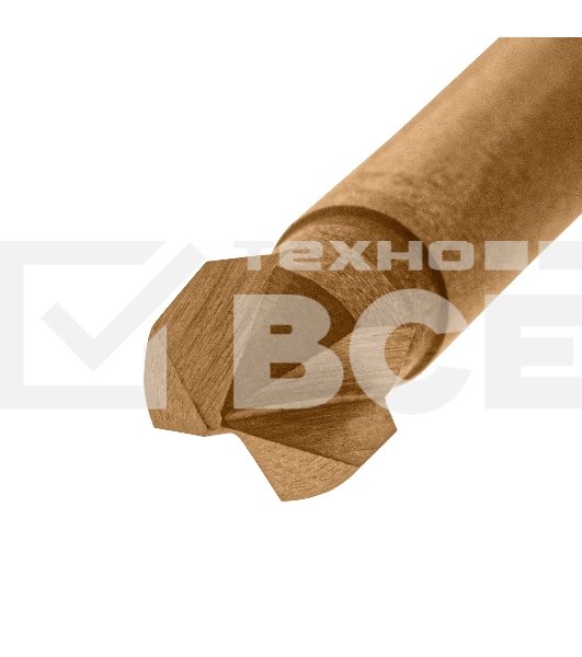 Зенковка конусная Denzel под М3, HSS, по металлу, цилиндрический хвостовик