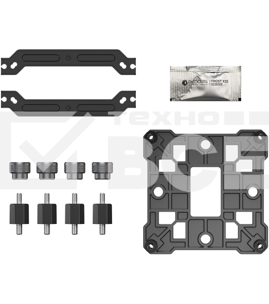 Кулер Cooler ID-Cooling SE-904-XT BLACK LGA1851/1700/1200/115X/AM5/AM4 (TDP 180W, PWM, 4 тепл.трубки прямого контакта, FAN 100мм) RET