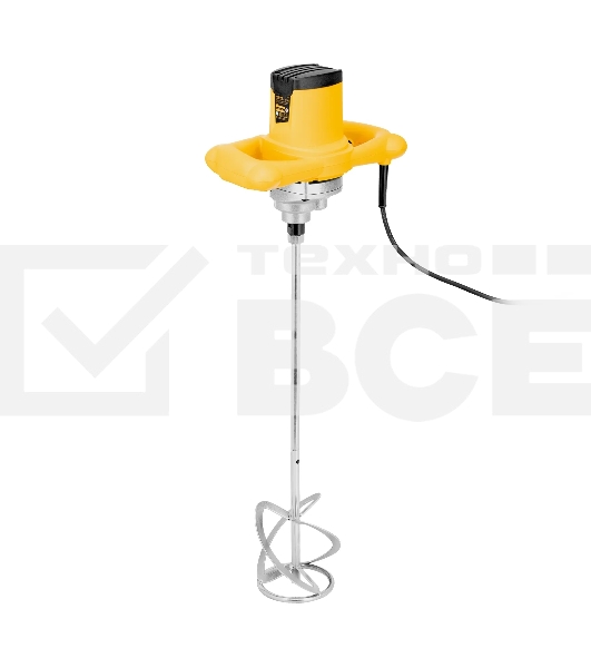 Миксер строительный Denzel EM-1-1200, 1200 Вт, 0-680 об/мин