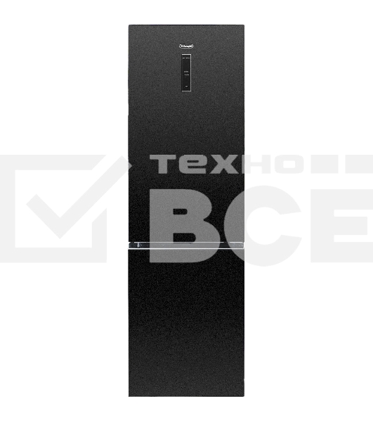 Холодильник DeLonghi DCS 19NFI NB DAMIANO черный двухкамерный 230/100л морозилка снизу, No Frost