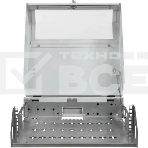 Шкаф коммутационный NTSS (NTSS-SOHO5U) настенный 5U 520x140 мм пер. дв. стекл несъемн. бок. пан. 80 кг белый IP20, фото10