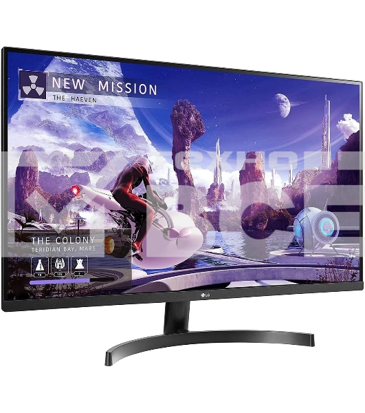 Монитор 27' LG 27QN600-B IPS 2560x1440, 75 Гц, 5 мс, 16:9, 350 кд/м2, 2xHDMI, 1хDP, черный