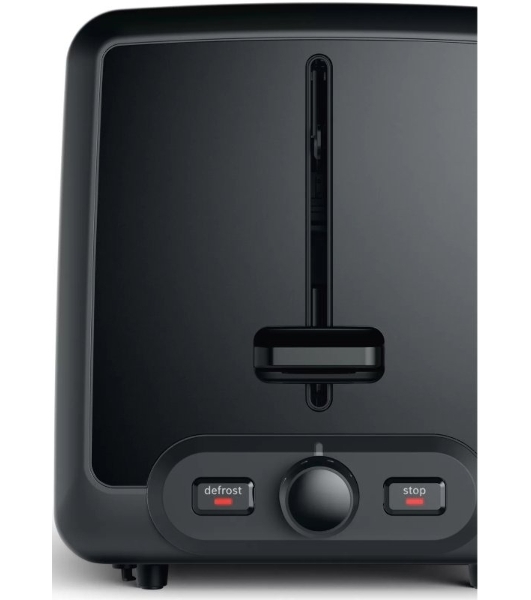 Тостер Bosch TAT4P420 нержавеющая сталь, 970 Вт, 2 слота