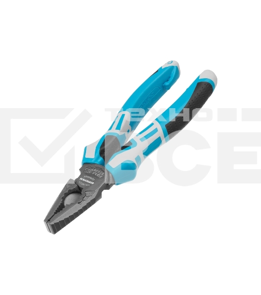 Плоскогубцы Gross 16973 комбинированные, 180 мм, трехкомпонентные рукоятки