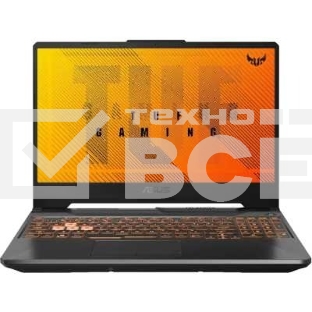 Ноутбук ASUS TUF Gaming FA506NCQ-HN031/15.6'/IPS/AMD Ryzen 7 170/16Gb/512Gb SSD/NVIDIA GeForce RTX 3050 4Gb/Windows 11 Pro/черный/2.3kg