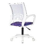 Кресло Domfy DK X-ROOM WH фиолетовый Sticks 08 крестов. пластик пластик белый, фото5