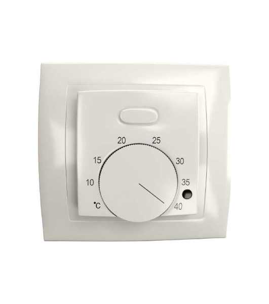 Терморегулятор RTC 70.26SL механический белый 16А совместим с рамками Legrand Valena
