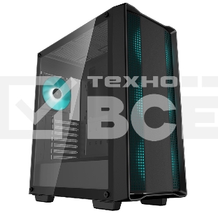 Компьютерный корпус Deepcool CC560 V2 черный без БП ATX 4x120mm 1xUSB2.0 1xUSB3.0 audio bott PSU