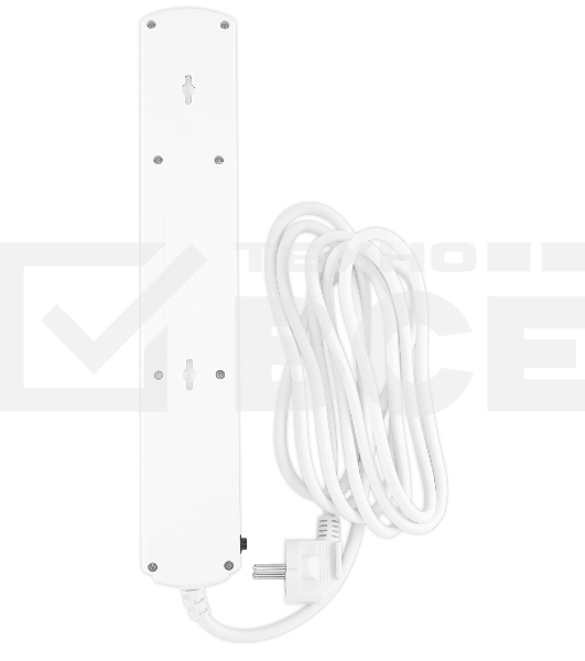Сетевой фильтр Ippon BK-6-EU-3-10-W 3м (6 розеток) белый (коробка)
