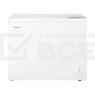 Морозильный ларь Kraft BD(W)-280RX, белый 260л