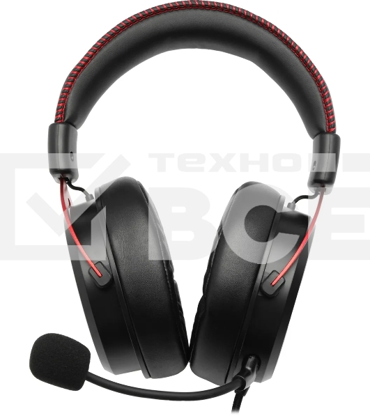 Наушники с микрофоном A4Tech Bloody M590i красный/черный 1м мониторные USB оголовье