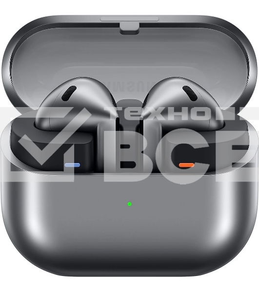 Гарнитура вкладыши Samsung Galaxy Buds 3 серебристый беспроводные bluetooth в ушной раковине