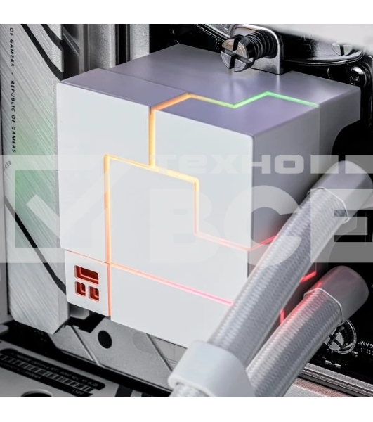 Система водяного охлаждения Thermalright Core Matrix 360 ARGB Soc-AM5/AM4/1151/1200/2066/1700 белый 4-pin 27dB Al Ret (C-MATRIX-360-WH)