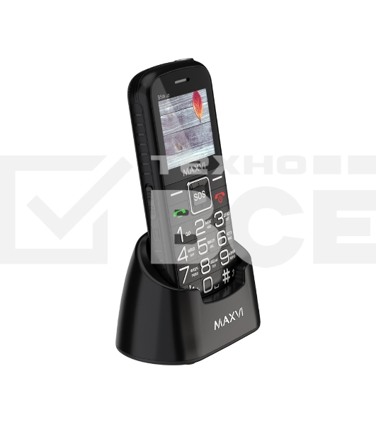 Мобильный телефон Maxvi B5ds up черный