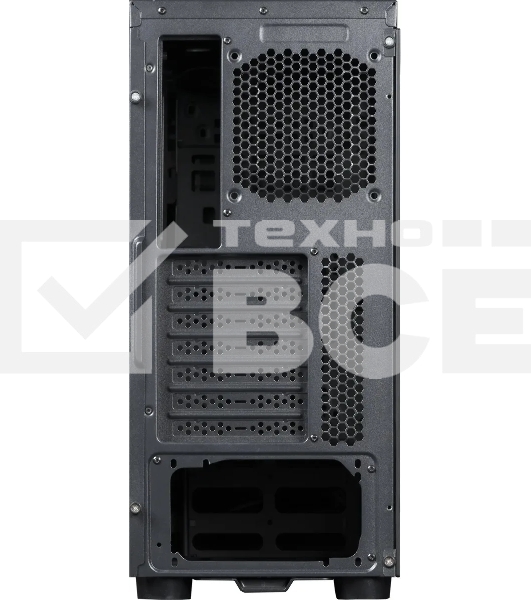 Компьютерный корпус CHIEFTEC HAWK AL-02B-TG-OP без БП, боковая панель из закаленного стекла, черный, ATX