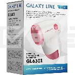 Машинка для удаления катышков Galaxy LINE GL 6301, белый c розовым, питание: 2 батарейки 