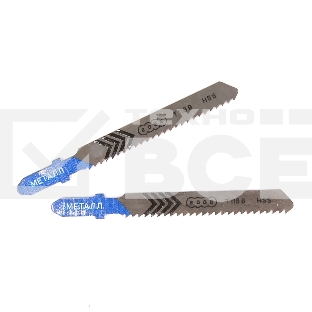 Пилка для лобзика EDGE by PATRIOT T118B по металлу, 2шт в блистере
