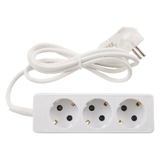 Удлинитель ENGY 'Гранд' 1,7 м/3 роз с заземлением (ПВС 3х0,75) (186688)