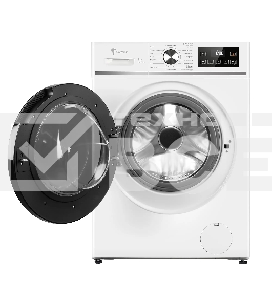 Стиральная машина с сушкой LEONORD LWM-103812D (109591) белая, загрузка фронтальная 8кг, 1200 об/мин., класс: B