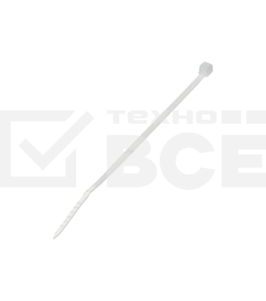 Хомут кабельный 2.5х100 нейл. белый (уп. 100 шт) ИЭК UHH31-D025-100-100