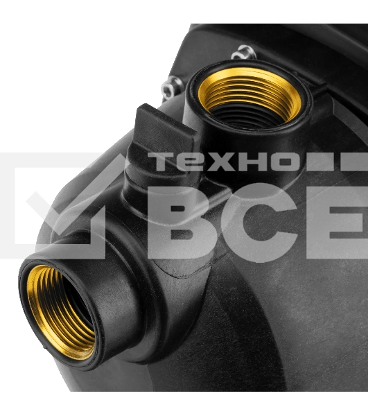 Садовый поверхностный насос Denzel GPL600, 600 Вт, 3000 л/ч, подъем 35 м, пластик