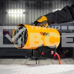 Газовая тепловая пушка Denzel GHG-15, 15 кВт, 500 м3/ч, пропан-бутан, фото9