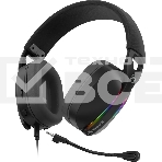 Гарнитура Marvo Pulz 70S Gaming Headset чёрный, проводная, USB, 7.1 Surround, RGB-подсветка, фото2