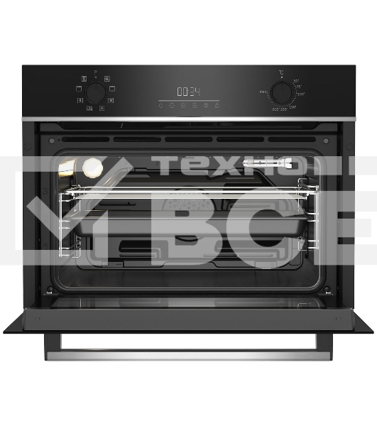Духовой шкаф электрический Beko BBCM13300X, черный/серебристый