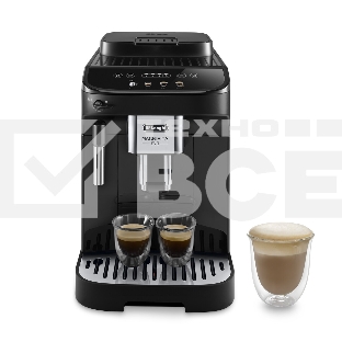 Кофемашина автоматическая DeLonghi ECAM290.22.B черный, исп. кофе - зерновой/молотый, 1.8 л, 1450 Вт, 15 Бар.