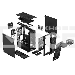 Компьютерный корпус Fractal Design MESHIFY 2 COMPACT BLACK - DARK TG/ATX, TG/2x140мм & 1x120мм fans inc./FD-C-MES2C-02, фото20