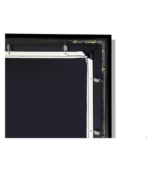 Экран для проектора S'OK SCFRV-236x133G 107' 16:9 на бархатной раме, High Contrast Gray, черная рама