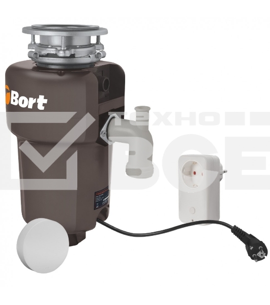 Измельчитель пищевых отходов Bort TITAN MAX Power (FullControl)  (93410266)