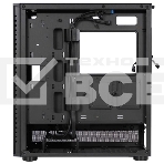 Компьютерный корпус  PCCooler IE200 BK, Tempered Glass Full Tower, черный, TG, SPCC, 1x120mm ARGB E-ATX, ATX, mATX, mITX 180/380/220mm 4x2.5