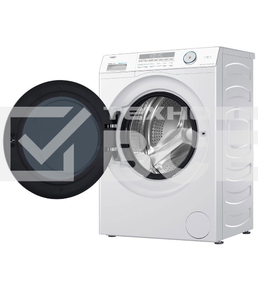Стиральная машина Haier HWD80-BP14959B белый, загрузка фронтальная 8 кг, 5 кг - сушка, 1400 об/мин, класс: A