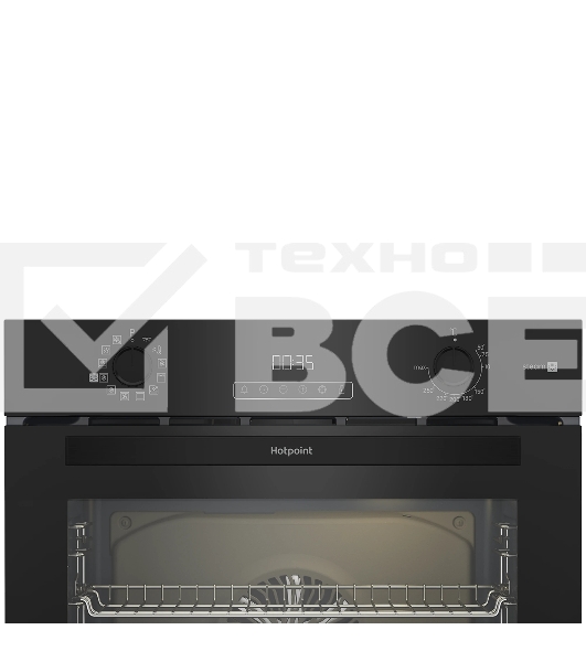 Духовой шкаф электрический Hotpoint HSTF 1231 JSAH BLG черный
