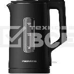 Чайник электрический Redmond KG255 1.5л. 1500Вт черный корпус: стекло, фото 1
