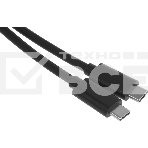 Кабель Buro BU-TYPE-C3.2-4KVID-1.5M 1.5м черный, фото2