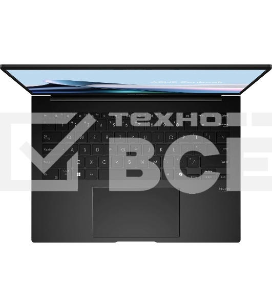 Ноутбук Asus Zenbook 14 UM3406KA-QD180 черный Ryzen AI 5 340 16Gb SSD1Tb AMD Radeon 14
