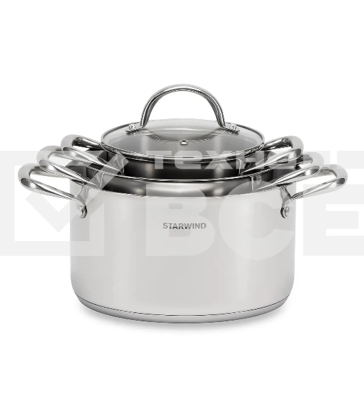 Набор кастрюль Starwind Chef Family 6 предметов (SW-CH1006)