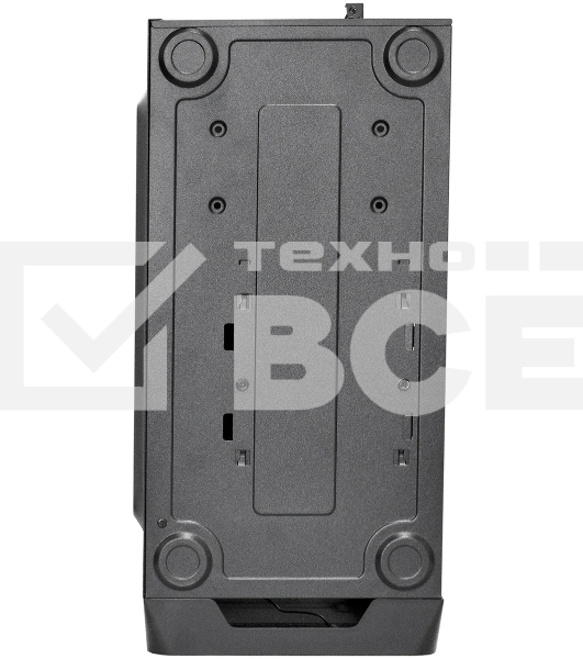 Компьютерный корпус Miditower ExeGate XP-332-UNS400 (ATX, БП UNS400 с вент. 12см, 2хUSB, аудио, черный)