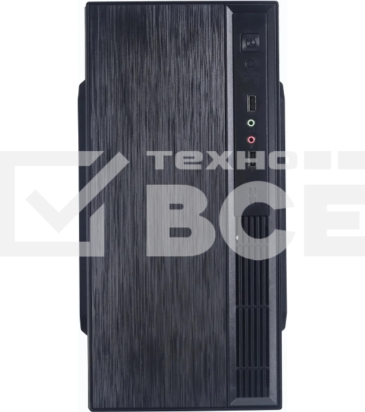 Компьютерный корпус Accord ENTRY ACC-241 черный без БП mATX 2xUSB 2.0 audio