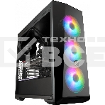 Корпус без блока питания Cooler Master MasterBox 5 Lite RGB, USB 3.0 x 2, 1xFan, 3x120mm ARGB Fan, Black, Splitter cable + Controller, ATX, w/o PSU, фото5